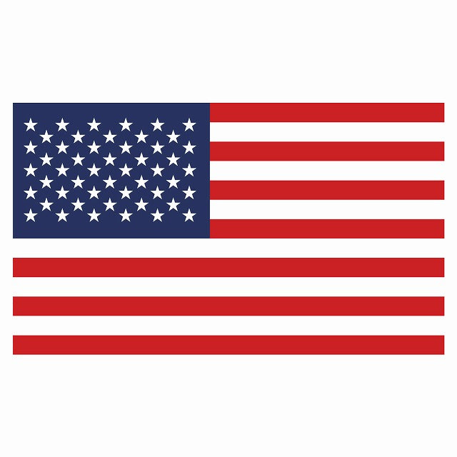 150x86mm アメリカ United States of America U.S.A 国旗 ステッカー