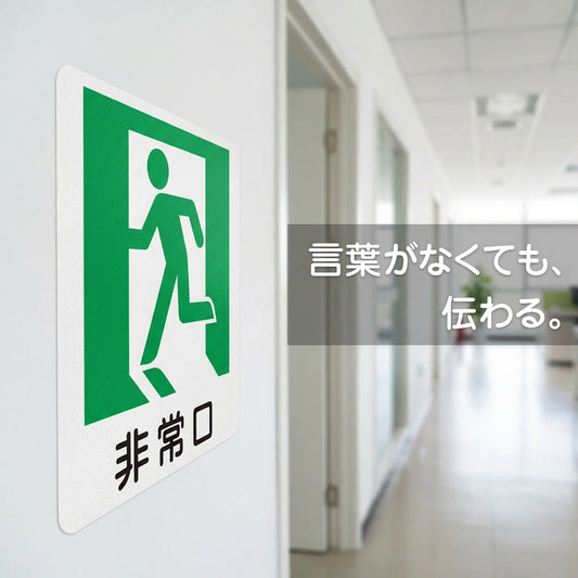 ピクトグラムステッカーって何？ 施設に必要な理由