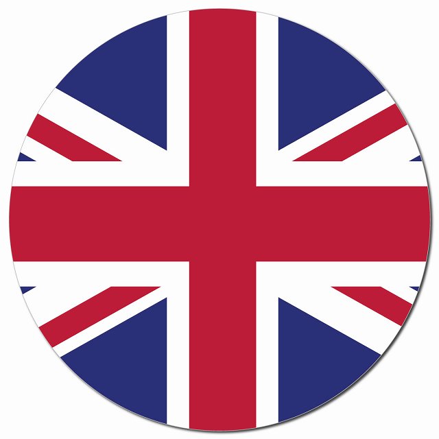イギリス 国旗 United Kingdom U.K UK 給油口 マグネット 車用 直径13cm 丸型 カーマグネット 表示プレート
