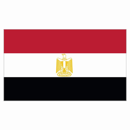 180x103mm エジプト Egypt 国旗 ステッカー