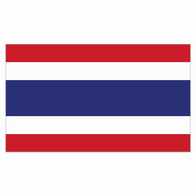 210x121mm タイ Thailand 国旗 ステッカー