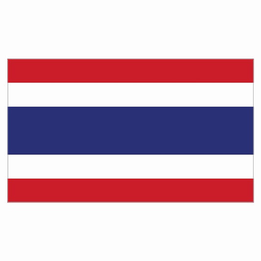 180x103mm タイ Thailand 国旗 ステッカー