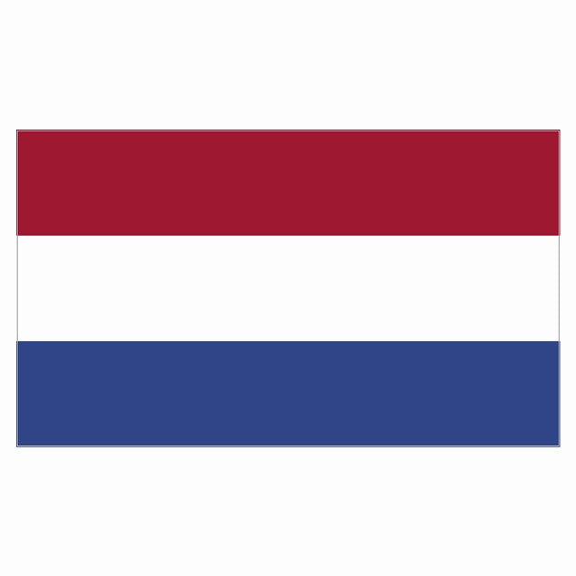 270x155mm オランダ Netherlands 国旗 ステッカー