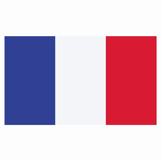 270x155mm フランス France 国旗 ステッカー