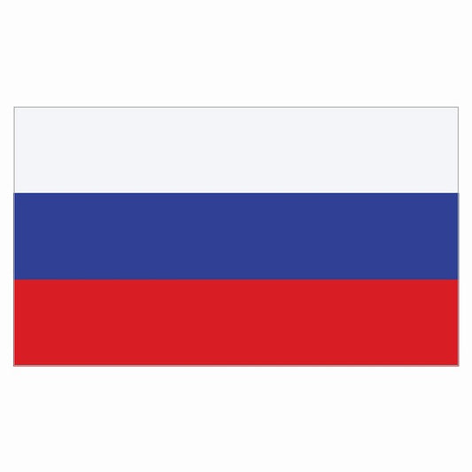 180x103mm ロシア Russia 国旗 ステッカー