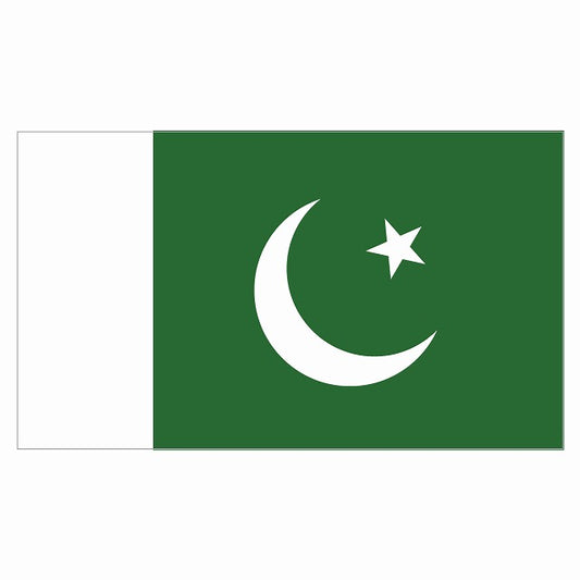 210x121mm パキスタン Pakistan 国旗 ステッカー