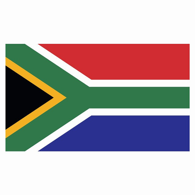 180x103mm 南アフリカ South Africa 国旗 ステッカー シール サインステッカー