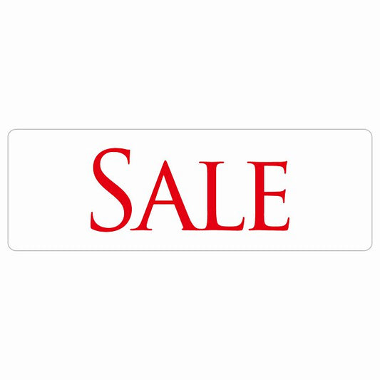 SALE ステッカー 長方形 シール サインステッカー ピクトサイン ピクトグラム 選べるサイズ