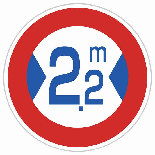 道路標識 最大幅 ステッカー