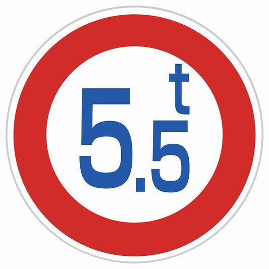 道路標識 重量制限 ステッカー