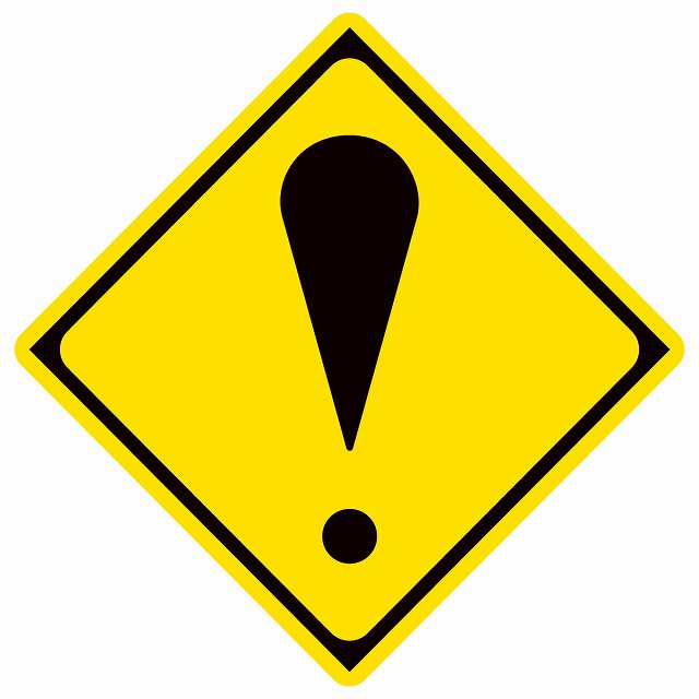 道路標識 その他危険 ステッカー