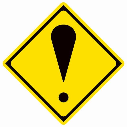 道路標識 その他危険 ステッカー