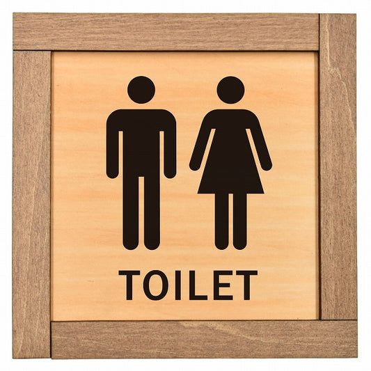 トイレ 案内 プレート Toilet 男女