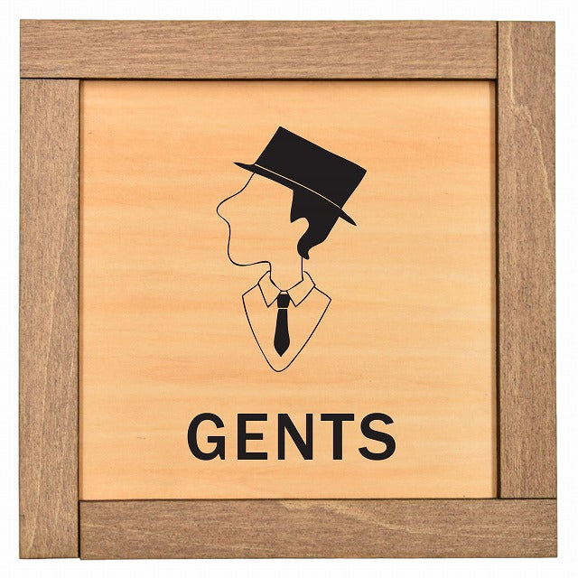 男子トイレ Gents 昭和レトロ調