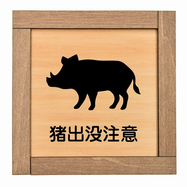 猪出没注意
